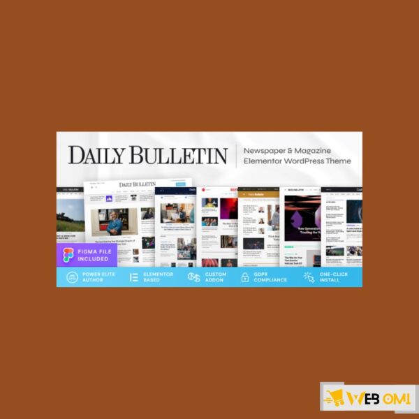 Daily Bulletin – Magazine & Newspaper WordPress Theme