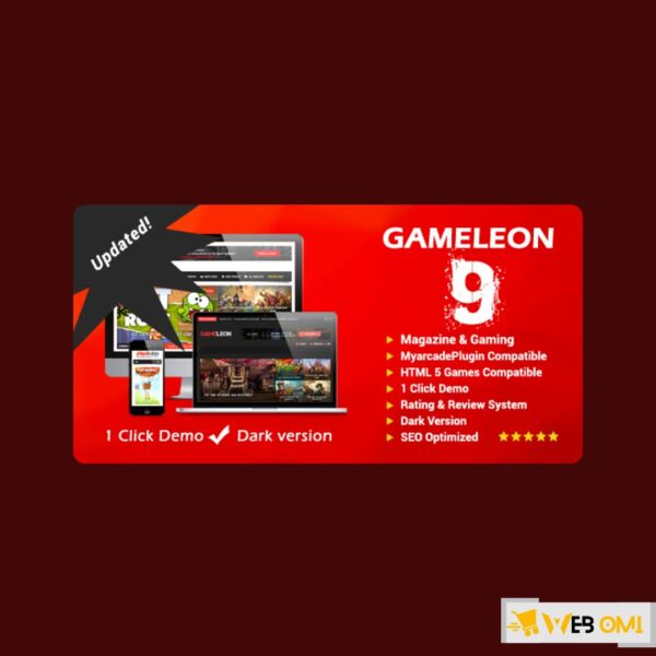Gameleon – WordPress Magazine & Arcade Theme